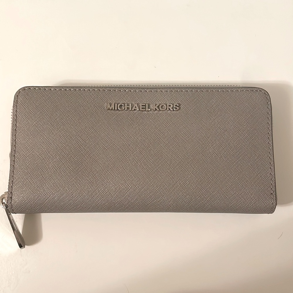 Michael Kors Grey Wallet Large